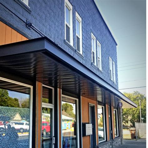 storefront metal awnings